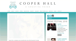 Desktop Screenshot of cooperhall.org